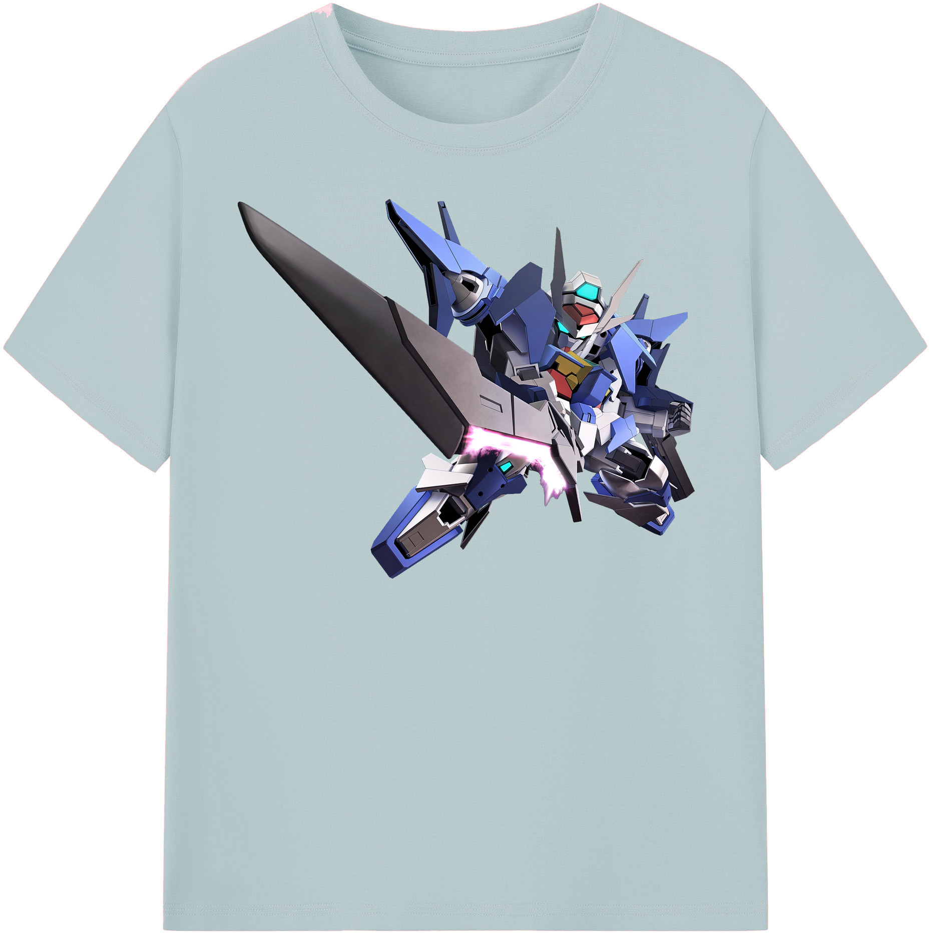 （画像用） 機動戦士ガンダム Mobile Suit Gundam 綿100％半袖Tシャツ（フロントプリント）